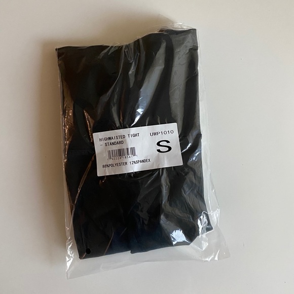 NWT Ethika high waist leggings small black - Picture 4 of 6